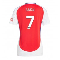 Camiseta Arsenal Bukayo Saka #7 Primera Equipación para mujer 2024-25 manga corta